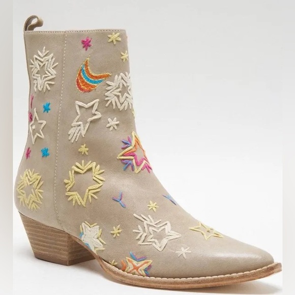 FREE PEOPLE NWOB WOMEN'S BOWERS EMBROIDERED WESTERN BOOTS - Picture 5 of 16
